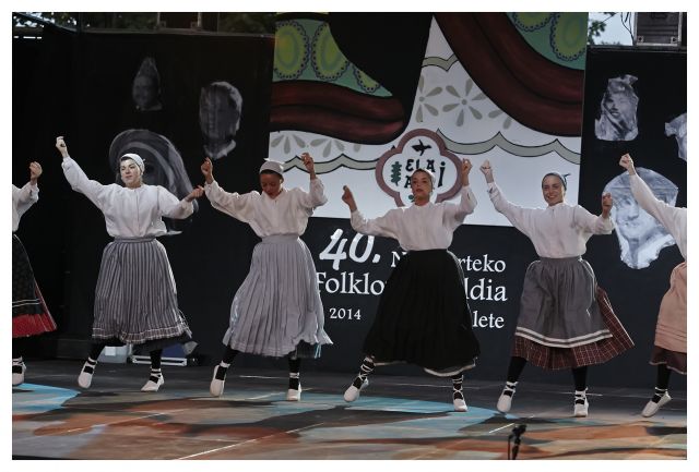 40 jaialdia ELAI ALAI DANTZA ETA MUSIKA TALDEA  - EUSKADI.